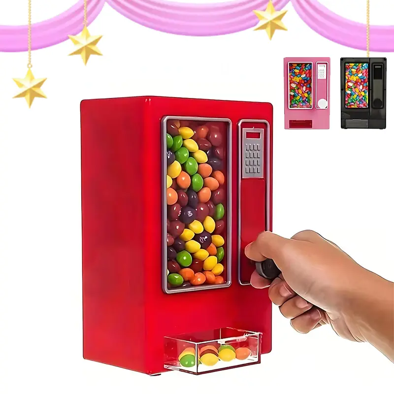 Mini Candy Vending Machine, Candy Storage Machine, Cute Desktop Candy ...