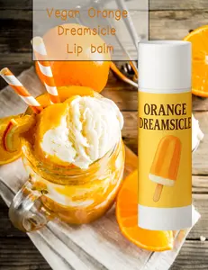 Orange Dreamsicle Lip Balm – Vegan Moisturizing Balm