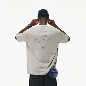 FPA Men’s Oversized Cooling T-Shirt – Quick Dry, 7A Antibacterial, Crew Neck, Summer Outdoor Couples Tee