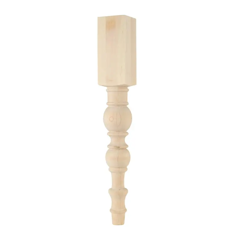 Modern Chunky Pine Island Leg - Single Leg - 5" x 34.5" - Handmade in NC
