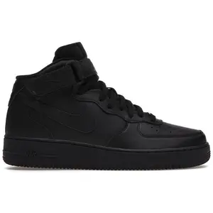 Nike Men's Air Force 1 Mid '07 Black Basketball Shoes, from StockX