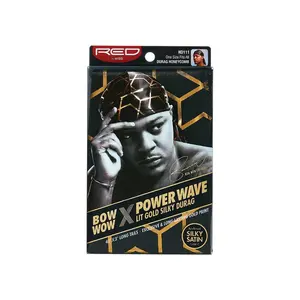 RED by KISS BOW WOW X Power Wave LIT Silky Durag