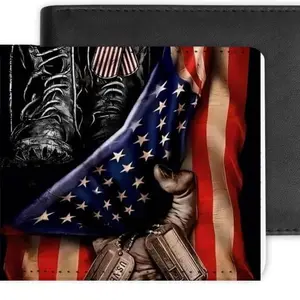 Military proud wallet