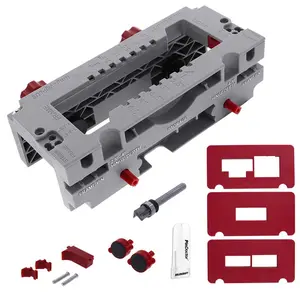 212 MAIN Milescraft 2037634 13-Piece Door Hinge Jig Template, Latch, Mortise Tool for Door Installation