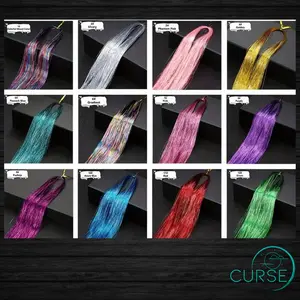 Various Colored HAIR Tinsel!