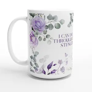 White 15oz Ceramic Mug