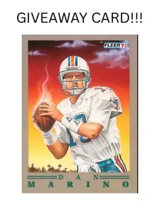 2025 NFL CARD!! GIVEAWAY