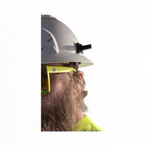 Bolt Hard Hat Accessory Tab Funny Customization Joke for Safety and Humor