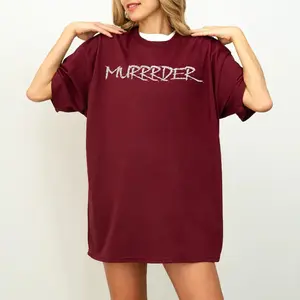 Traitors Movie Inspired “MURRRDER” Shirt, Murrrder Shirt, Vintage Murder Reality TV Fan Apparel, Alan Quote Top Traitors Movie, Trendy Pop Culture Sweatshirt