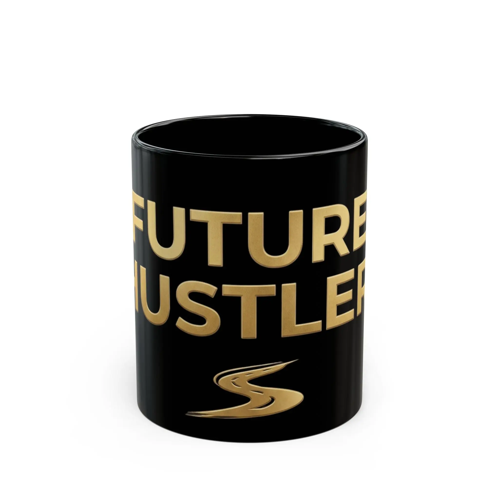 Future Hustler Black Mug (11oz, 15oz)
