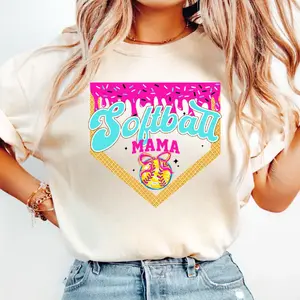 Game Day Softball Mama Shirt, Softball Mom Sweatshirt, Sports Mom Tee, Mother's Day Gift