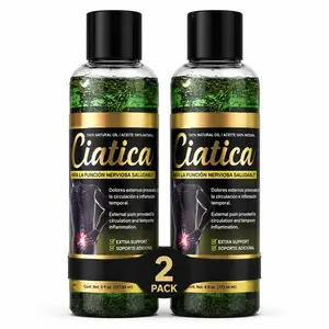 2 Pack Aceite de Ciatica Sciatic Nerve Body Oil Premium Natural 30 ML. Massage Oil Masaje