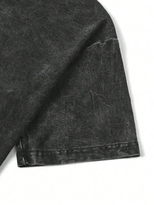 Gojo Satoru Geto Suguru Besties JJk Jujutsu Kaisen Anime Manga 2 sided Washed T-shirt Fit graphic t-shirts Menswear graphic tee Jujutsu Kaisen anime merchandise