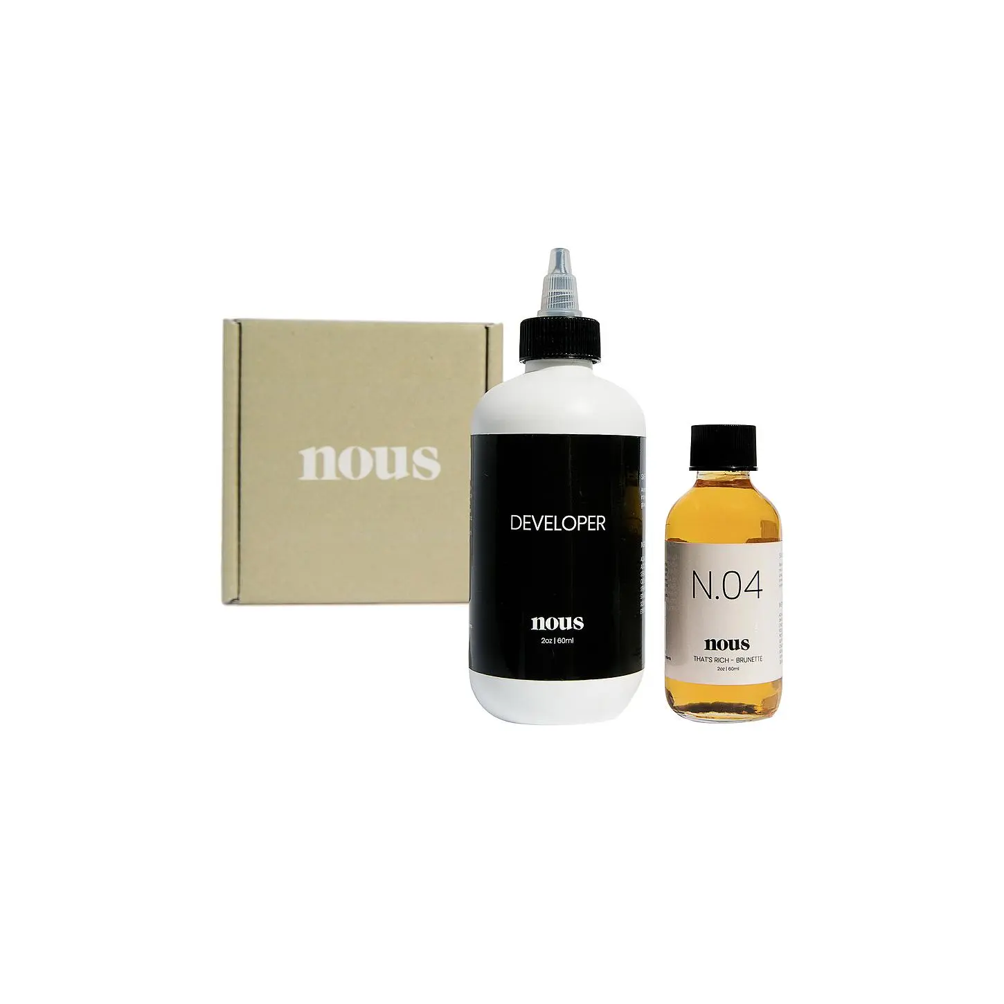 Nous Haircare x REVOLVE Brunette Hair Gloss in N.04 That's Rich