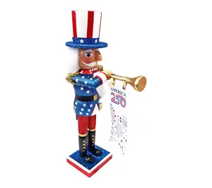 Santa's Workshop Inc  14" 250th Celebration Nutcracker