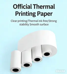 Three-Proof Thermal  Paper Refill 5 Rolls White