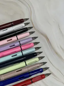 Eternal Pencils 12 Pcs With Eraser Set, Used For Art, Color Sketching And Drawing, With Replaceable Color Pen Tip