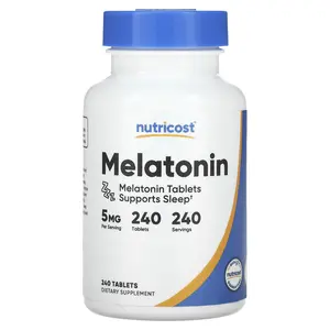 Nutricost Melatonin, 5 mg, 240 Tablets