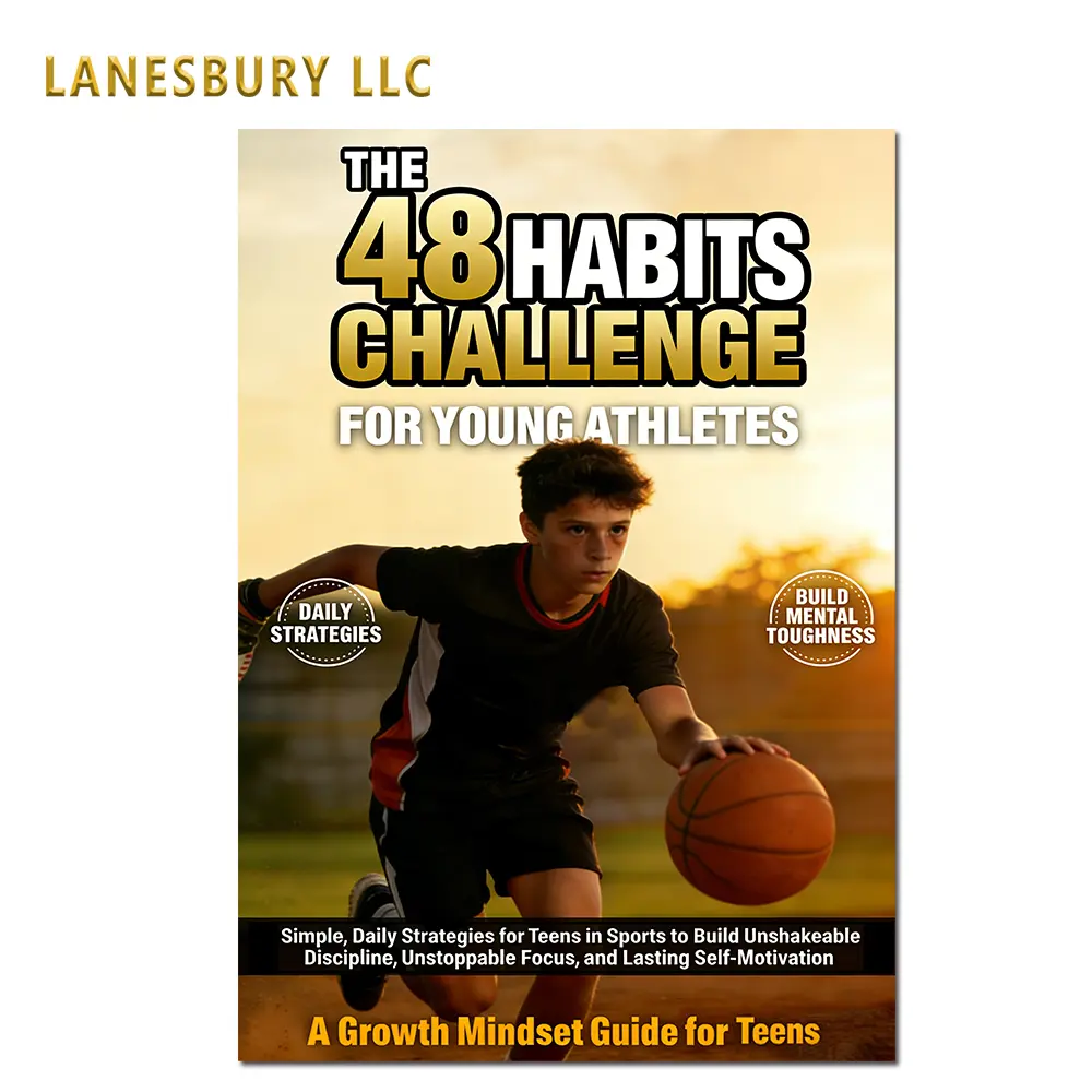 The 48 Habits Challenge for Young Athletes: Simple, Daily Strategies for tenns in Sports to Build Unshakeable Discipline, Unstoppable Focus, and Lasting Self-Motivation—A Growth Mindset Guide for Teens