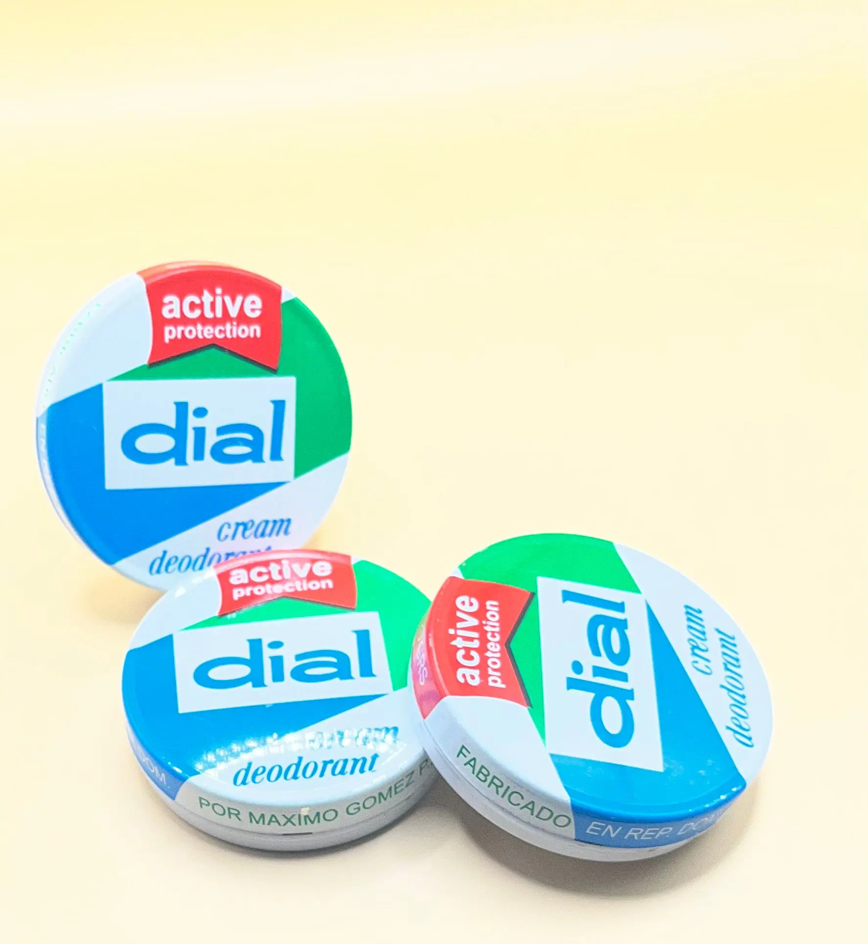 Crystal Dial Deodorant, 3pcs/6pcs Active Protection, 20ml Cream Cosmetic for Body Care, Fresh Scent