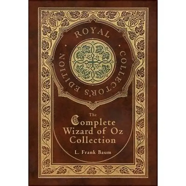 The Complete Wizard of Oz Collection - Royal Collector's Edition, Case Laminate Hardcover with Victorian Inspired Dust-Jacket, English, 9" H x 6" L x 2.38" W, Frank L. Baum Land of Oz Collecting Books for Children's Literature & Art