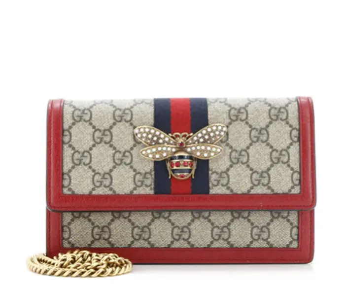 Pre-owned GUCCI Margaret WOC Crossbody Bag Fashionable Versatile, Daily Use, Casual Purse, Evening Shoulder Handbag, Fashionable Versatile Purse, Daily Use Purse