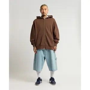 12.0oz Max Heavy Fleece Garment Dye Double Zip Hoodie