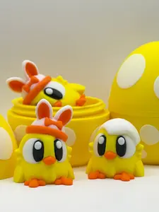 Easter Baby Chicks Surprise Egg