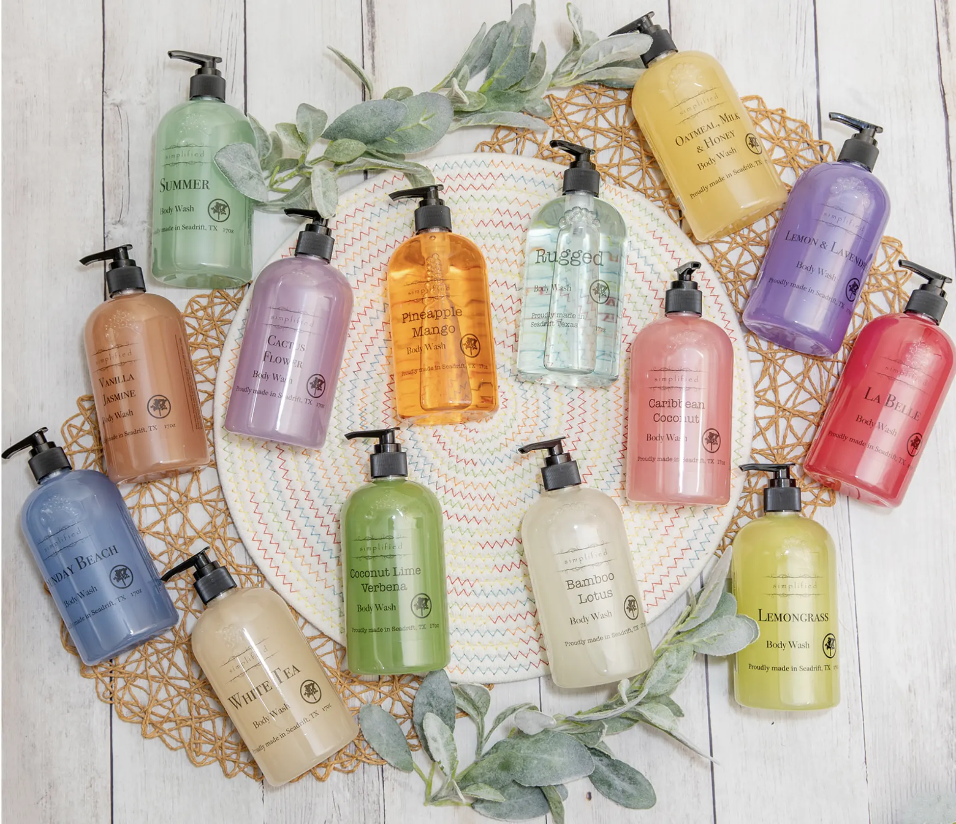 17oz Body Wash-Moisturizing-Cleansing