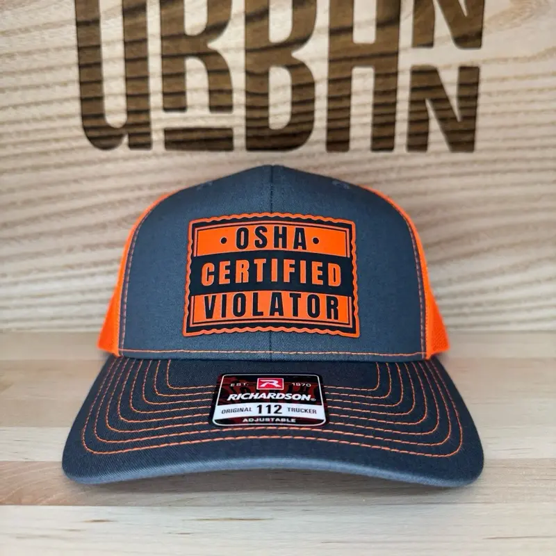 Hi Vis Orange with Neon Orange Patch