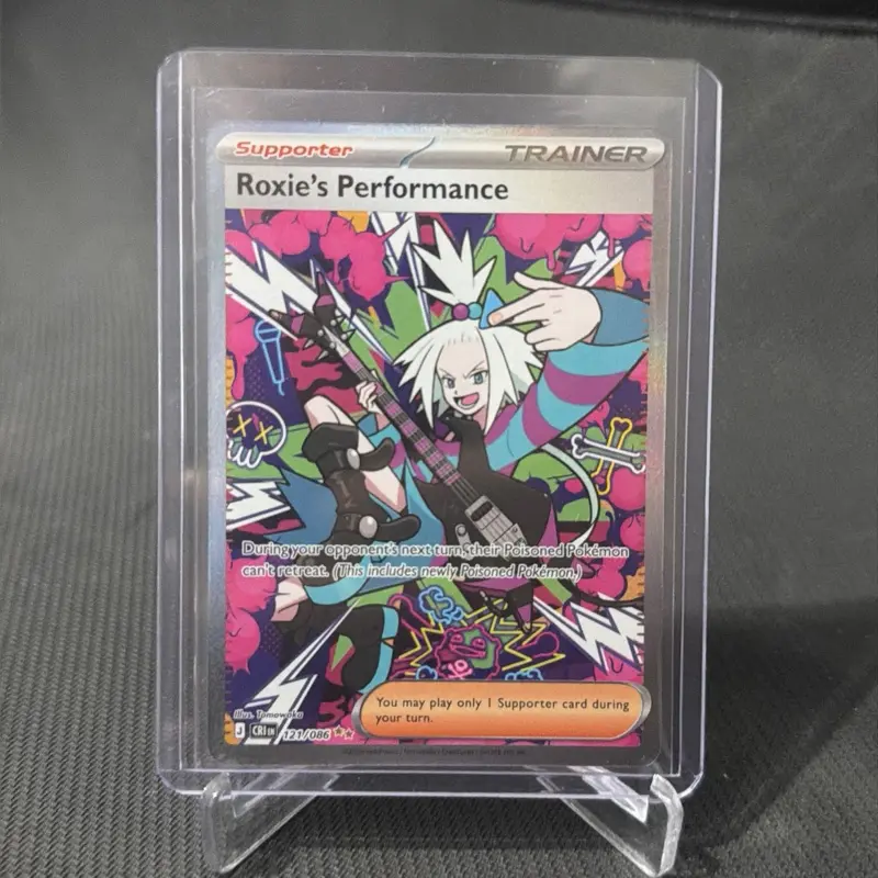 Pokemon Roxie’s Performance SIR 121/086 Chaos Rising