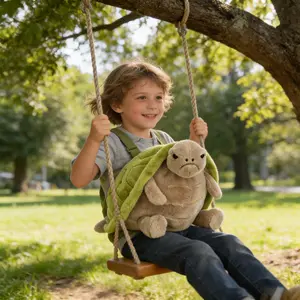 Timmy Turtle Weighted Stuffed Animal, Cute Design Plush Toy, Ideal Nap Pillow & Gift for Kids