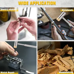 21-Piece Punch Set Mechanical Punch Head Installation Punch Round Hole Drilling Chisel Hole Puncher Kit, Factory Supply Repair Tool Box