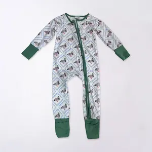 Hunting Duck mallard long Sleeve Baby Romper