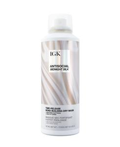 Antisocial Midnight Silk - Limited Edition Design - Bond-Building Dry Mask - Vegan Silk Formula for Deep Hydration & Shine - Leave-In Treatment