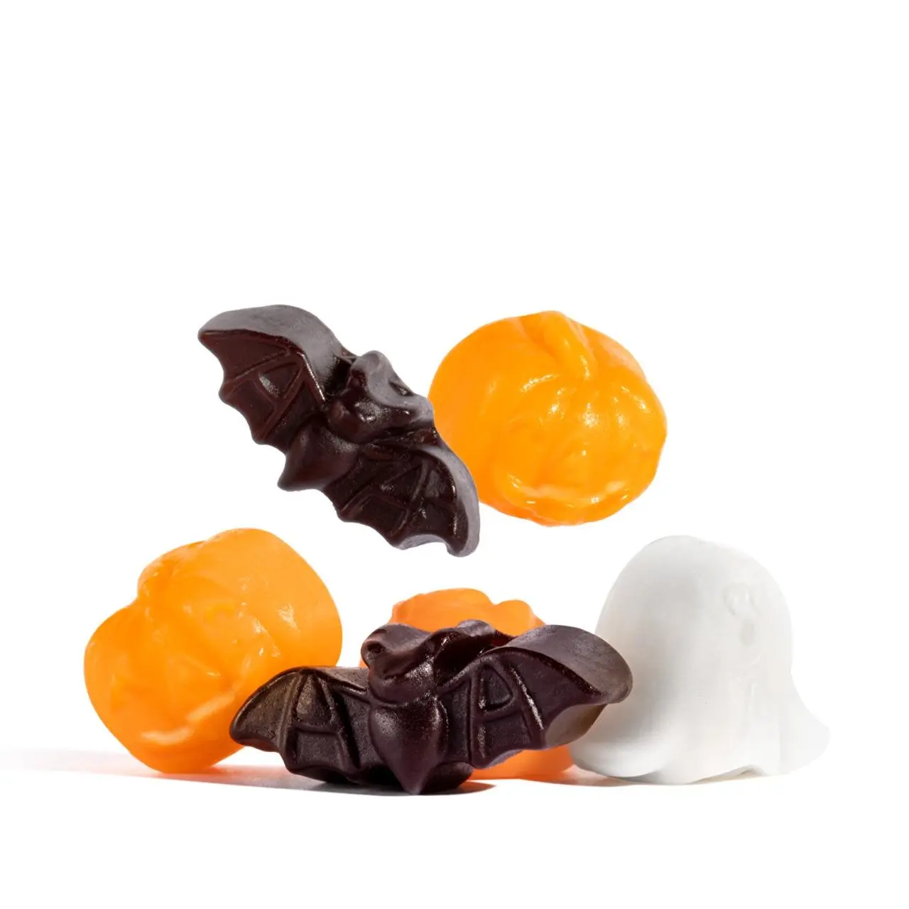 Albanese Ghoulish Halloween Gummies Bats Pumpkin Ghost 5 lb