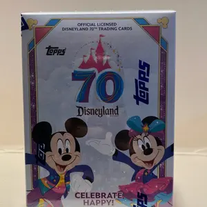 Factory Sealed Disneyland Resort 70th Anniversary Blaster Box