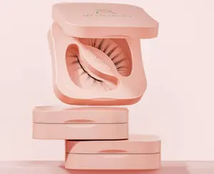 Suit for Natural Makeup Soft Magnetic Eyelashes All-in-OneKitwith Applicator, Reusable Magnetic LasheswithoutEyeliner, Glue-free False Lashes, Waterproof.lightweight