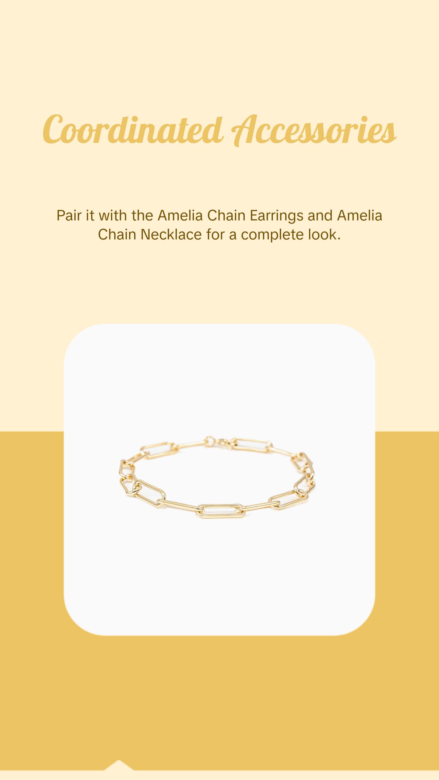 Amelia Chain Bracelet
