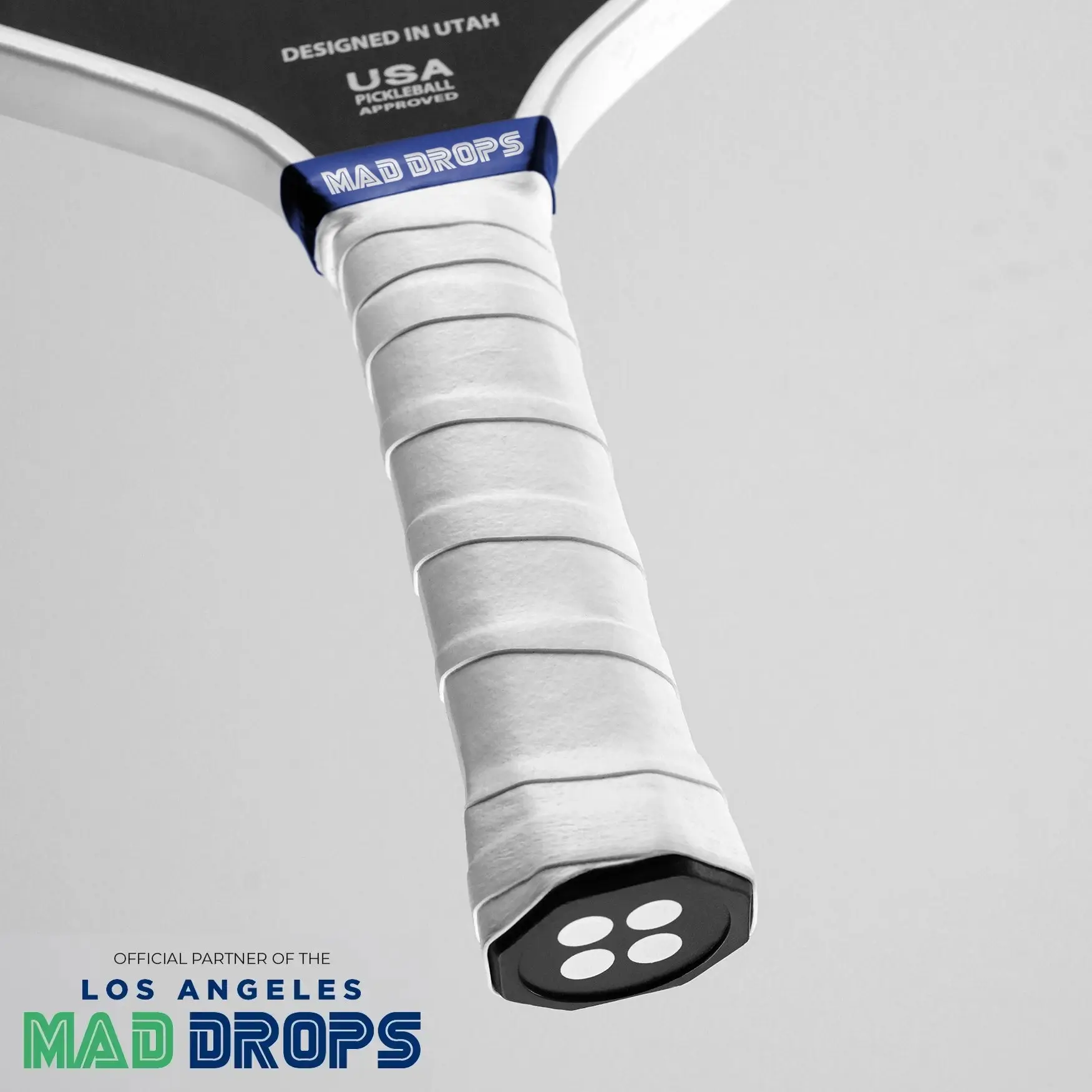 MAD DROPS x UDRIPPIN - White Pro Tour Grips Comfortable Green