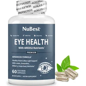 NuBest Eye Health and Vision Support Vegan Capsules 60 Count
