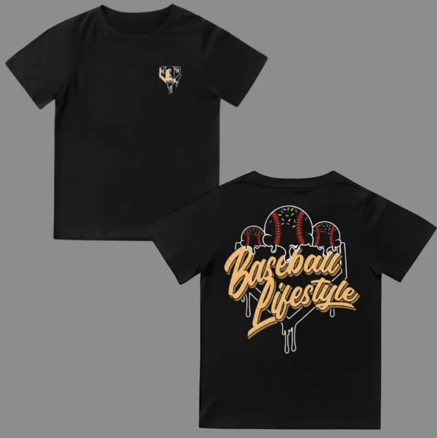 Youth Baseball Midnight Sundae Ice Cream T-Shirt, Youth Boys Clothes, Baseball Outfits, Baseball Lifestyle Shirt, Trendy Summer T-Shirt, Back To School Outfits, Gift For Boys And Girls, Youth Shirt Available In Sizes XS–XL