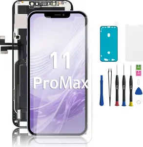 iPhone 11 pro max/iPhone 12/iPhone 12 pro max ScreenReplacement 6.5" Full HD LCD Display Digitizer, QualityTouch Screen with Repair Tools, Waterproof Seal &Protector - Compatible with A2161, A2220, A2218
