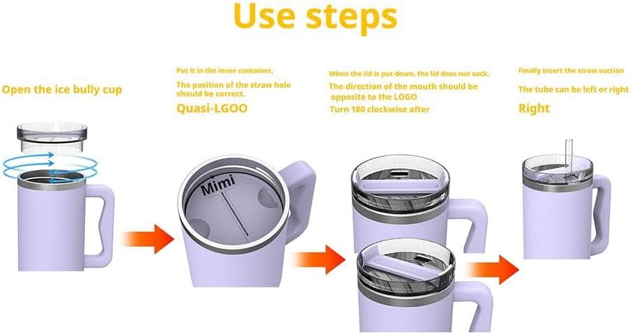 2-in-1 Drink Separator Silicone Liner for Stanley Cup 40 oz, Inner Cup Section Tray for Stanley Cup Dual-Sided Drink, Reusable Cup Divider for Coffee, Juice, Cocktails, Whiskey 2-in-1 Drink Separator Silicone Liner for Stanley Cup 40 oz, Inner Cup Section Tray for Stanley Cup Dual-Sided Drink, Reusable Cup Divider for Coffee, Juice, Cocktails, Whiskey