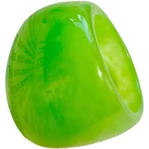 Chunky Ring, Multicolor  Stackable Rings Set  Plastic Knuckle Rings Aesthetic Y2k Statement Rings Thick Dome Finger Joint Ring for Women