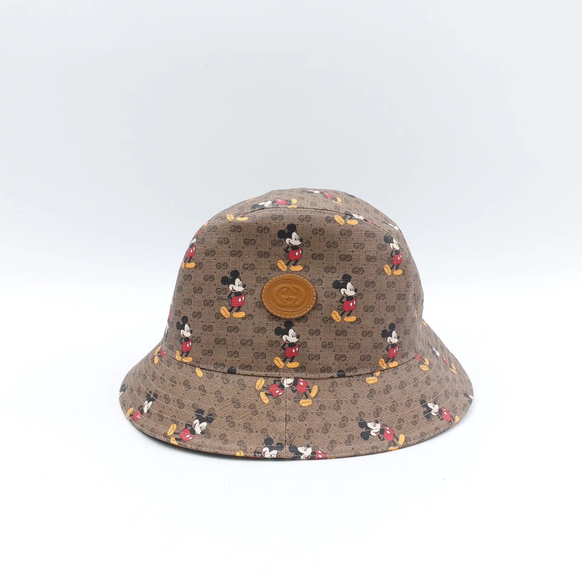 Pre-owned Gucci GG Brown Coated Canvas Hat T10414911