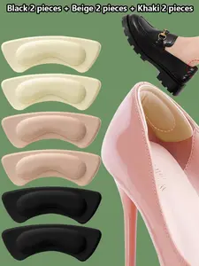 6 Pcs Thickened Wear-Resistant Heel Cushions, Comfortable Sponge Inserts, Anti-Slip & Blister Prevention, All-Day Wear, Shoe Sole Pad