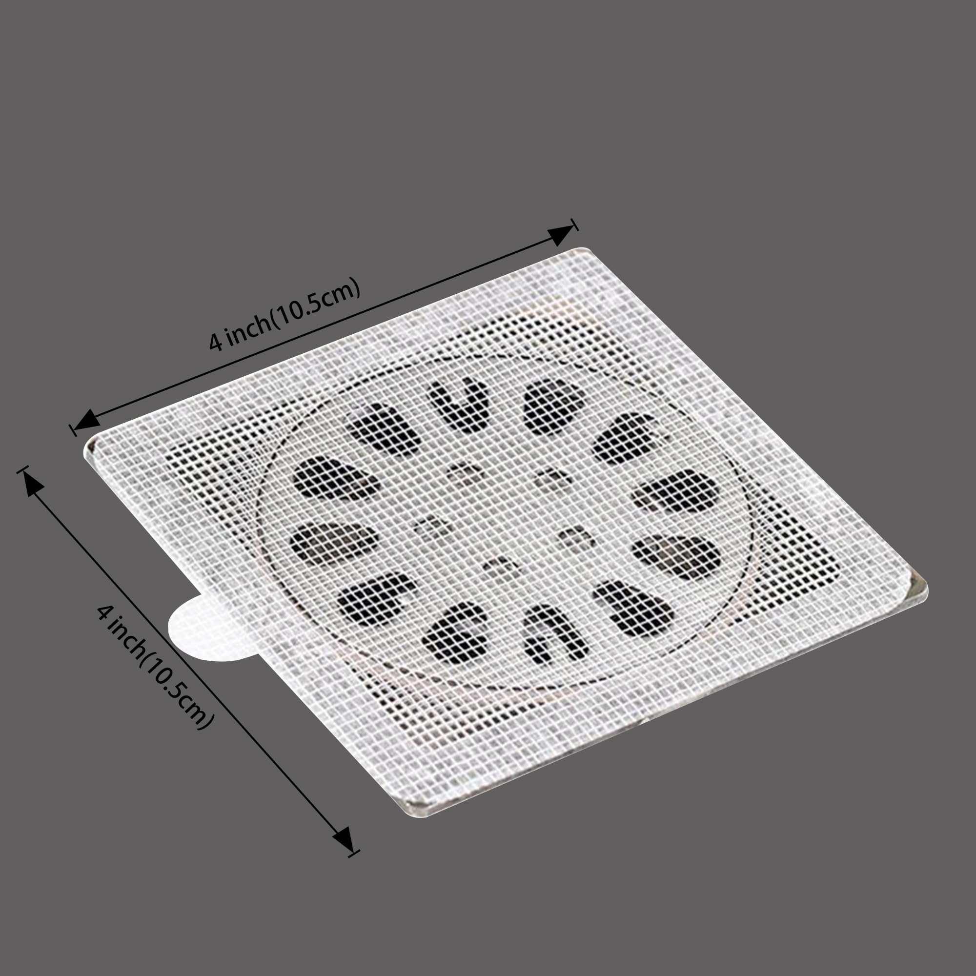 4 Inch 30pcs Disposable Shower Drain Hair Catcher Mesh Stickers Premium Design Durable Glass Fiber Easy Installation for Metal Ceramic Tile Surfaces Hassle-Free Maintenance 4 Inch 30pcs Disposable Shower Drain Hair Catcher Mesh Stickers Premium Design Durable Glass Fiber Easy Installation for Metal Ceramic Tile Surfaces Hassle-Free Maintenance
