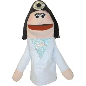 Get Ready  doctor puppet- female- Hispanic- 18 inch