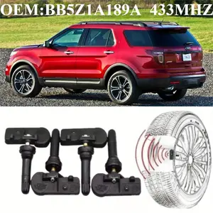 1Pcs/4Pcs OEM#BB5Z1A189A #433MHZ TPMS/TIRE PRESSURE SENSOR For#FORD:EXPLORER(11-15)/F-150(09-13)/MUSTANG(10-14)/GT500(13-14)/TRANSIT/TOURNEO CUSTOM(2012-2019/01) #LINCOLN:MKC(15-17)/MKS(13-16)/MKT(13-16)/MKX(13-15)/MKZ(13-16)/NAVIGATOR(13-15)